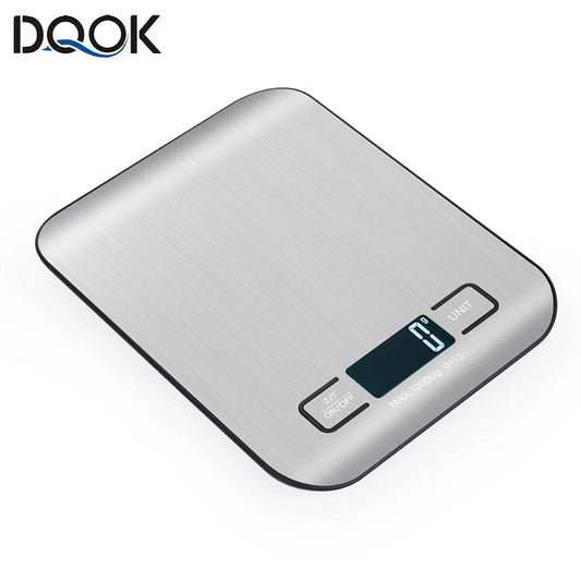 Kitchen Scale LCD Display Stainless Steel Electronic Scales Home Jewelry Food Snacks Weighing Baking Tools