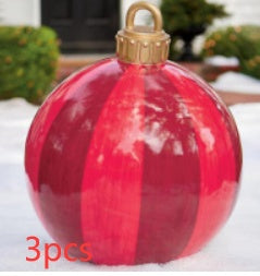 Christmas Ornament Holly Ball Outdoor Tree Decoration Christmas Balls for Yards