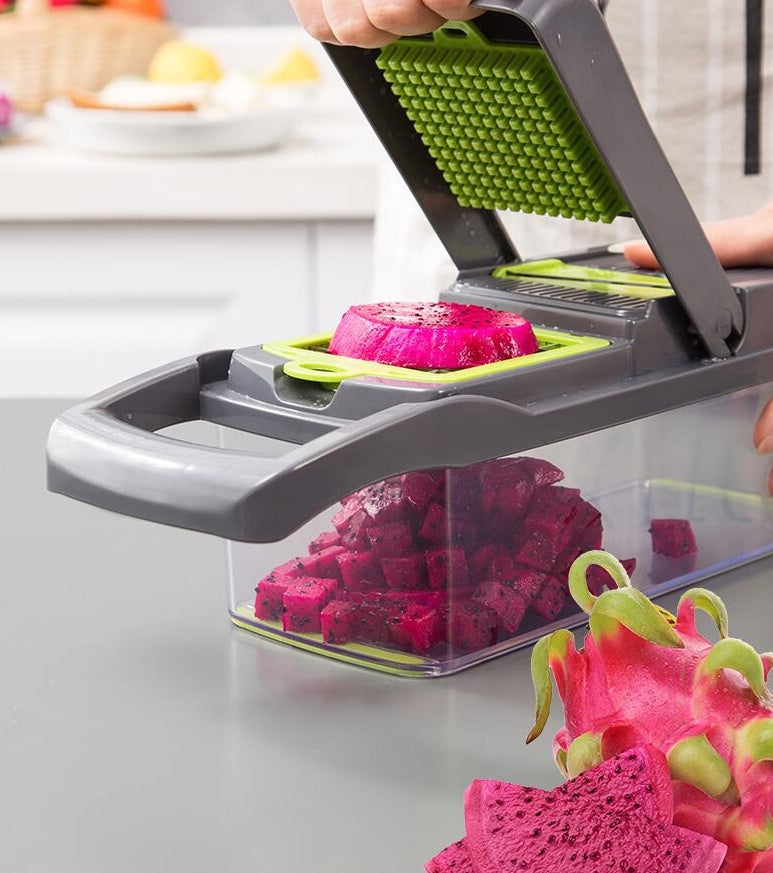 Multifunctional Vegetable Cutter - Kitchen Slicer Dicer for Fruits & Veggies