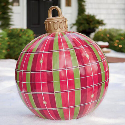 Christmas Ornament Holly Ball Outdoor Tree Decoration Christmas Balls for Yards