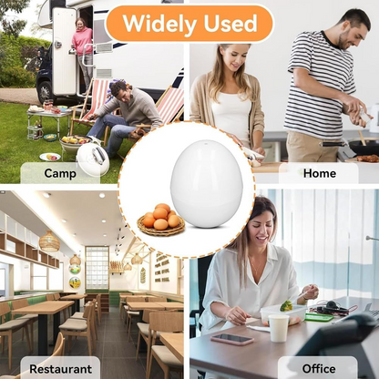 4-Egg Microwave Boiler – Quick Cooker for Perfect Soft or Hard-Boiled Eggs with Built-In Easy Shell Remover
