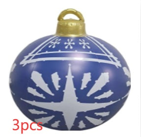 Christmas Ornament Holly Ball Outdoor Tree Decoration Christmas Balls for Yards