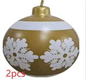 Christmas Ornament Holly Ball Outdoor Tree Decoration Christmas Balls for Yards