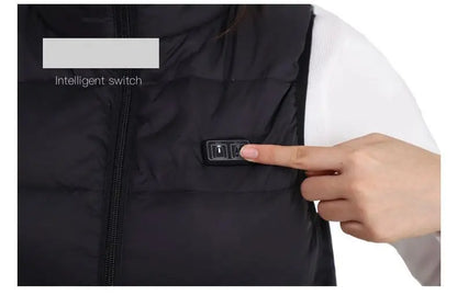 🔥 9-Zone Electric Heated Jacket – Graphene Heat Technology for Extreme Winter Performance