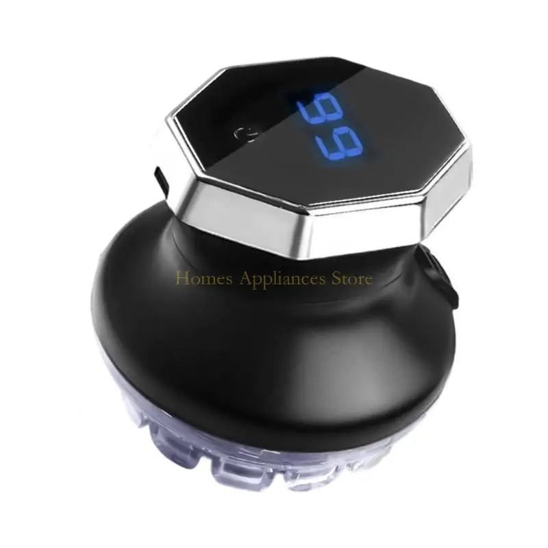 TrimOrbit™ Hair Clipper 💈 — Circular Precision with LED Display