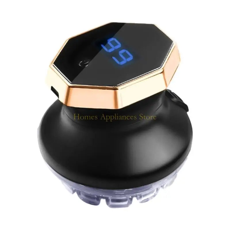 TrimOrbit™ Hair Clipper 💈 — Circular Precision with LED Display