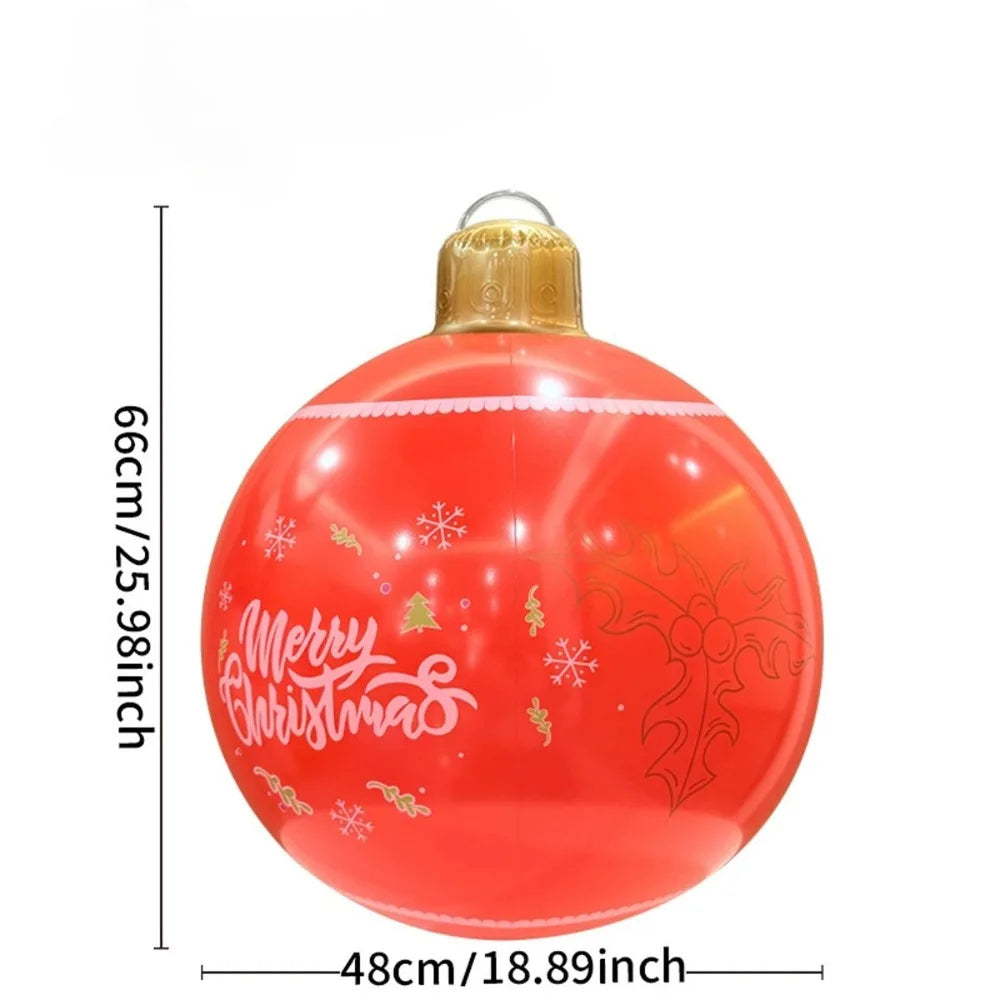 Christmas Ornament Holly Ball Outdoor Tree Decoration Christmas Balls for Yards