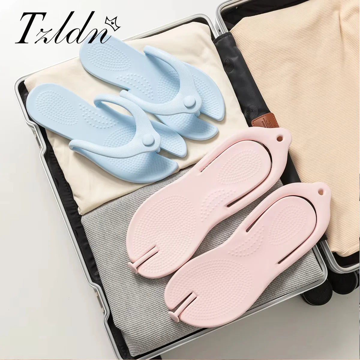 TravelFlip™ Folding Slippers ✈️ — Pocket-Size Comfort Anywhere