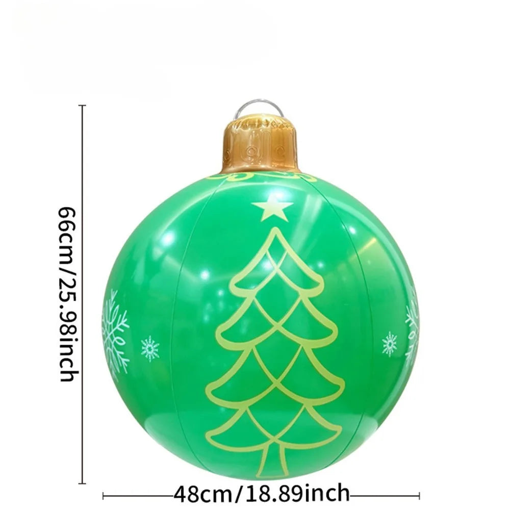 Christmas Ornament Holly Ball Outdoor Tree Decoration Christmas Balls for Yards