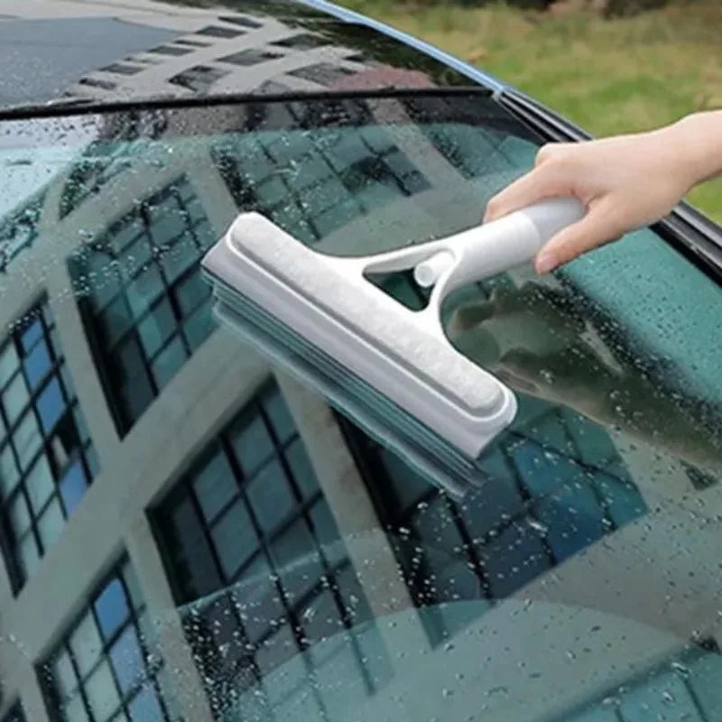 Double-Sided Window Cleaner With Spray
