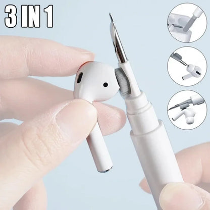 2 IN1 Cleaner Kit Set  Earphones Cleaning Pen for Airpods 3 Pro Case 13 Brush Headsets Cleaners Earbuds Cleaning Tools
