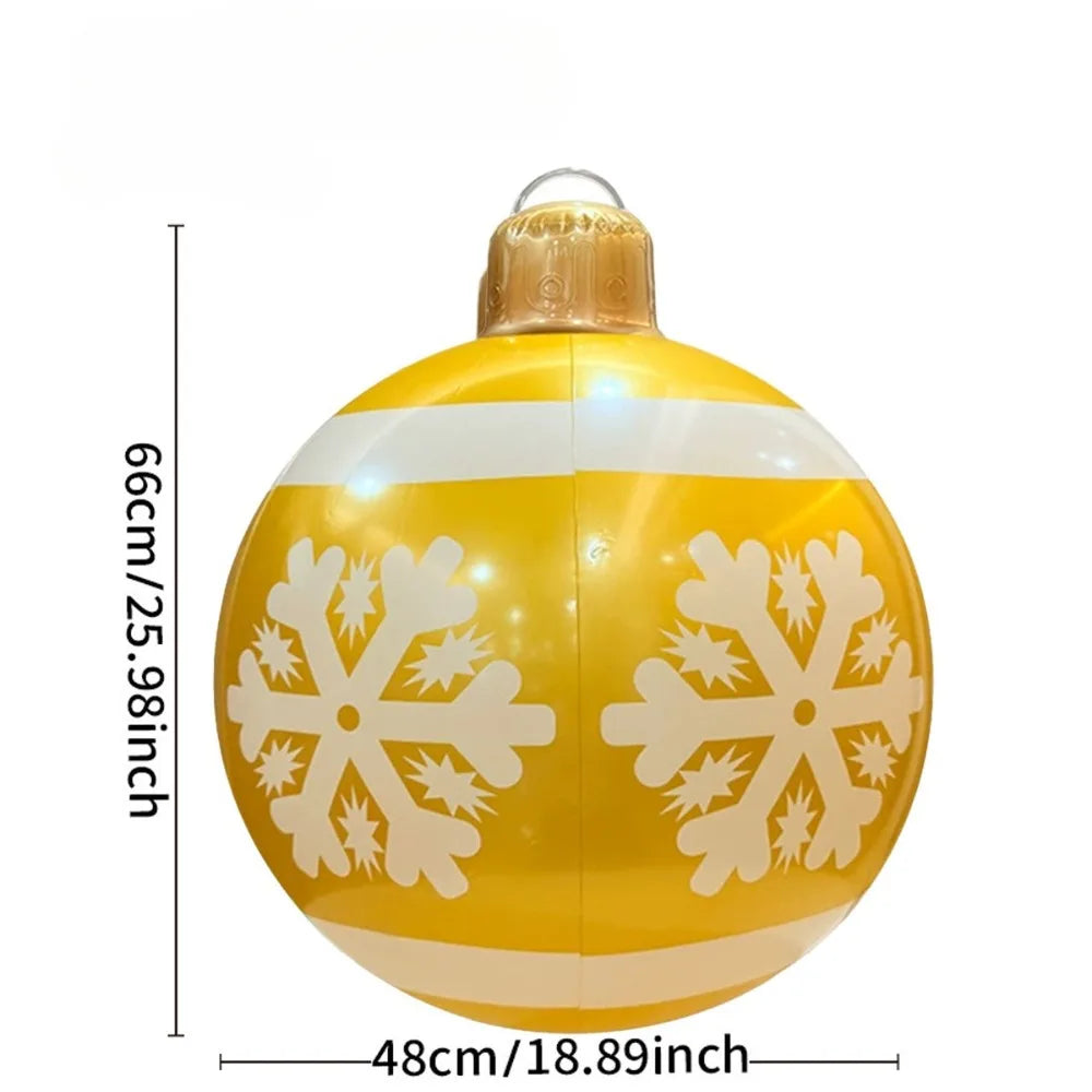 Christmas Ornament Holly Ball Outdoor Tree Decoration Christmas Balls for Yards