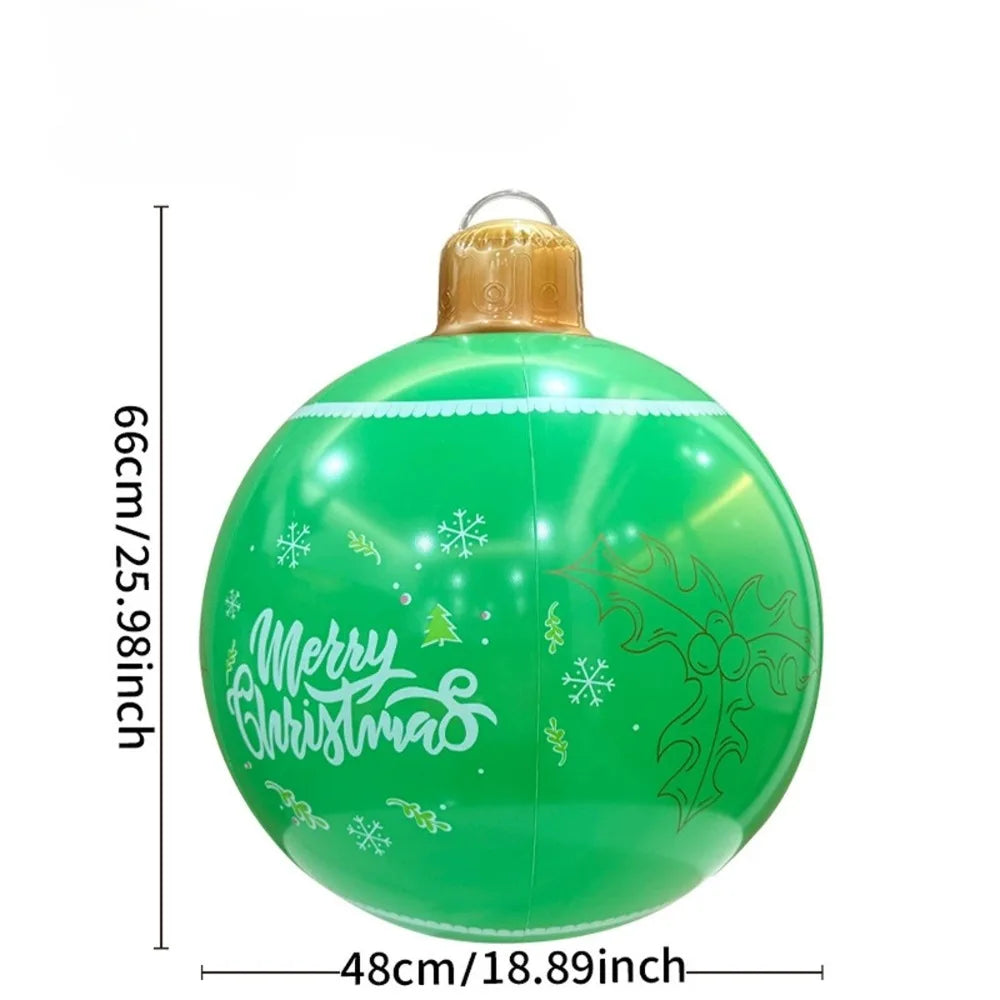 Christmas Ornament Holly Ball Outdoor Tree Decoration Christmas Balls for Yards