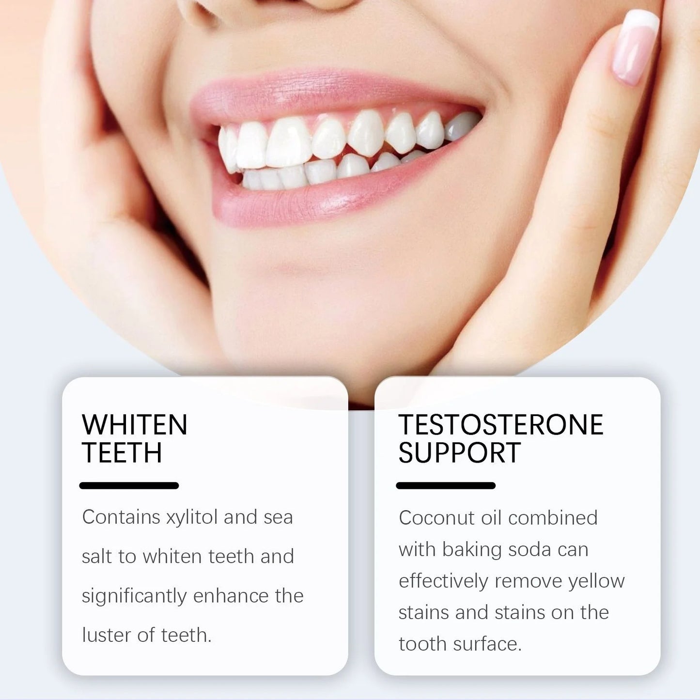 Chewable Toothpaste Tablets Remove Stains Brightening Teeth Gums Mint Flavor Travel Friendly Fresh Breath Solid Dental Tablets