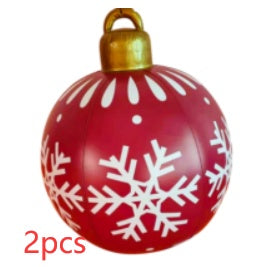 Christmas Ornament Holly Ball Outdoor Tree Decoration Christmas Balls for Yards