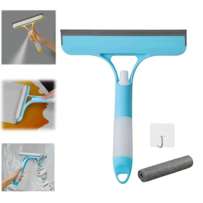Double-Sided Window Cleaner With Spray